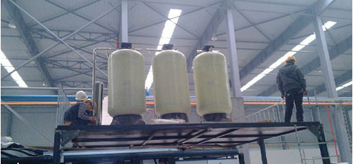 工厂饮水机水处理设备安装案例