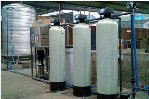 饮料厂水处理设备安装案例
